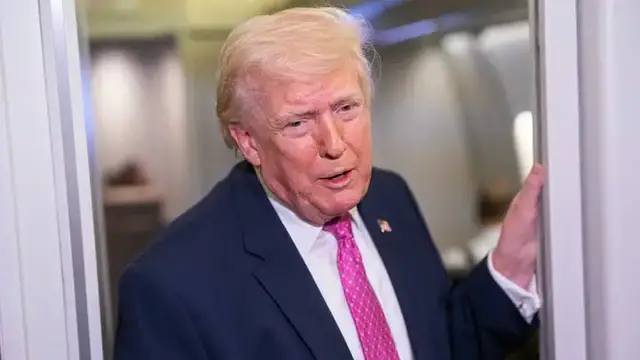Video thumbnail for Trump's Freedom Fuel Lands in Detroit as Lawsuit Raises Questions