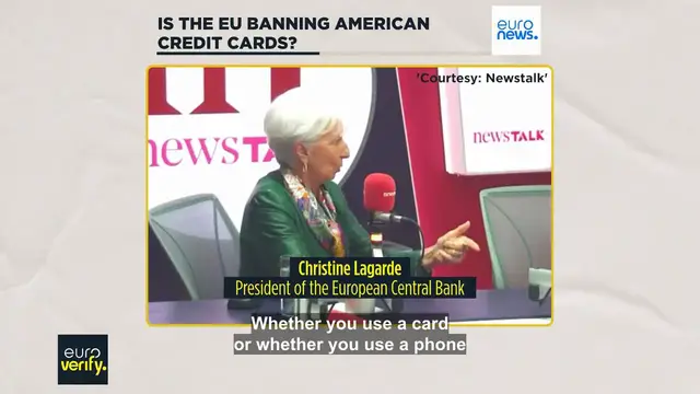 Video thumbnail for Is the EU banning American credit cards?