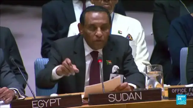 Video thumbnail for Sudan's prime minister takes his peace plan to the United Nations