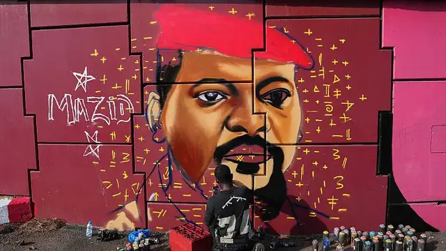 'Video thumbnail for Junta leader Doumbouya cleared to run in Guinea's presidential election'