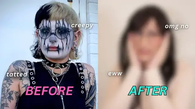 Video thumbnail for I Haven't Seen Myself Without Tattoos In 10 Years - This Is Weird | TRANSFORMED