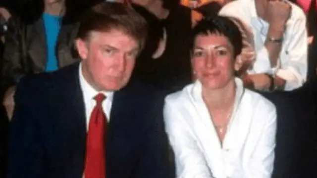 Video thumbnail for Newly released Epstein files spotlight Trump’s past jet trips with Maxwell