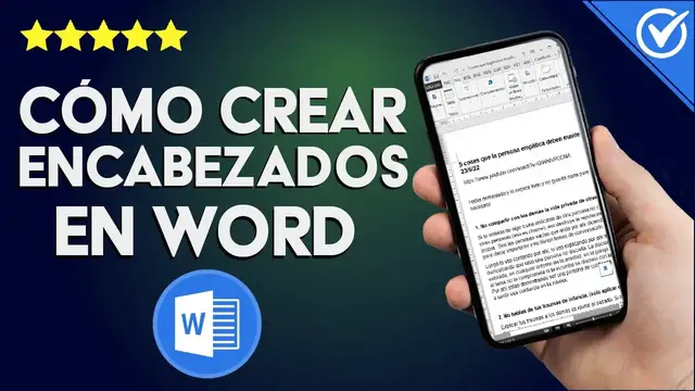 Video thumbnail for ¿Cómo crear encabezados y pie de página distintos en WORD? - Personalización