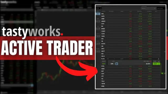 Video thumbnail for Fastest Way to Trade Stock on Tastyworks | Active Trader Tutorial for Day Trading