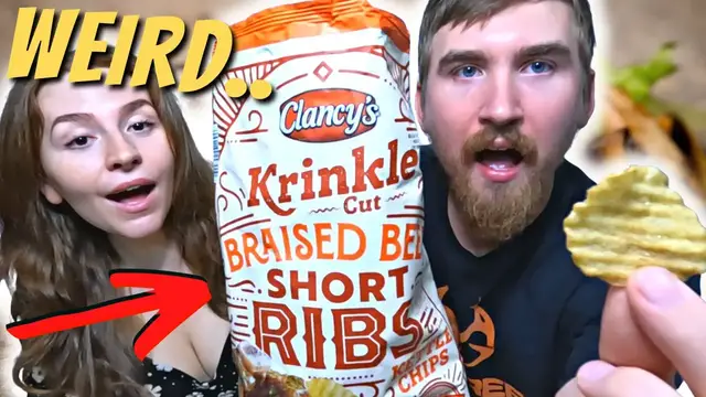 'Video thumbnail for Clancy's Braised Beef Short Ribs Kettle Chips Review!'