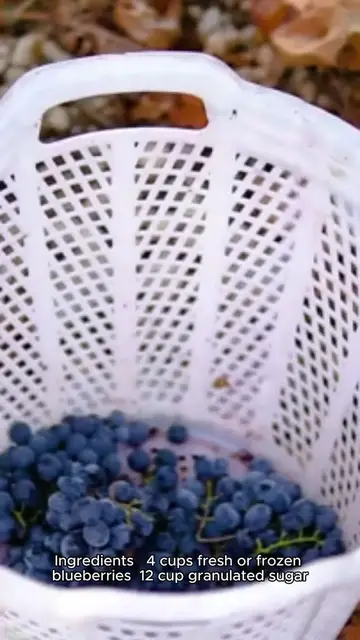 'Video thumbnail for blueberry cobbler recipe'
