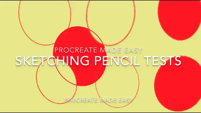 Video thumbnail for Procreate - Test for Sketching Pencils - Procreate Made Easy