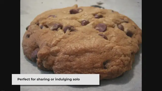 'Video thumbnail for Introducing the Chocolate Chip Footlong Cookie'