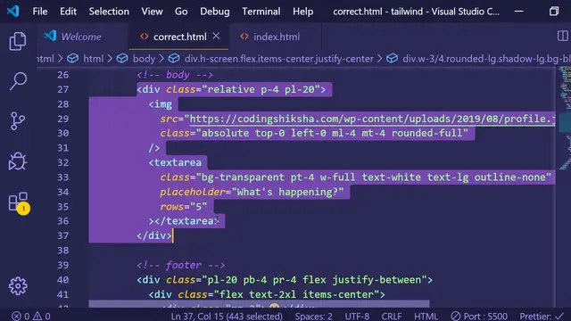 Video thumbnail for How to Design Twitter Tweet Modal Box in Tailwind CSS