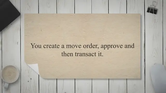 Video thumbnail for Move Order Tables in Oracle Apps 11i and R12