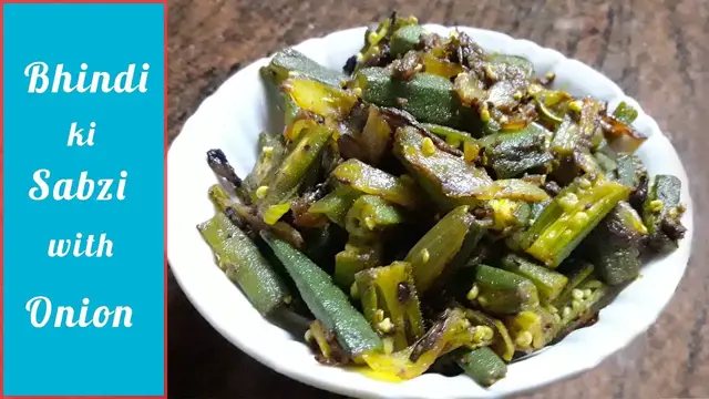 Video thumbnail for Bhindi ki Sabzi Recipe | Bhindi ki Sabzi with Onion | Ladyfinger Recipe