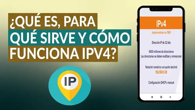 Video thumbnail for ¿Qué es, para qué sirve y cómo funciona el PROTOCOLO IPV4?