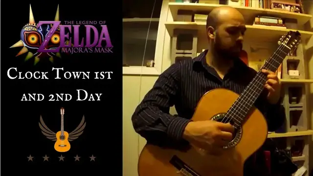 'Video thumbnail for Clock Town Guitar | 1st and 2nd Day | ZELDA Guitar Cover TAB'