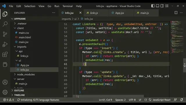 Video thumbnail for Meteor.js React Project to Build CRUD REST API in MongoDB Using JSX in Browser