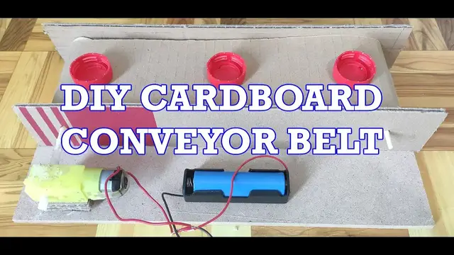 Video thumbnail for DIY Cardboard Conveyor Belt