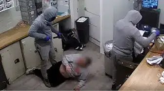 Video thumbnail for Violent million-dollar heist in Toronto caught on camera