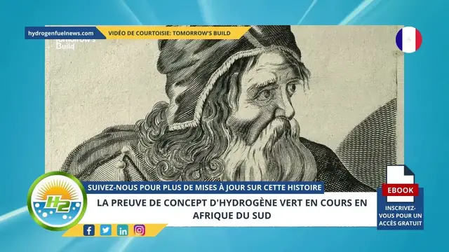 Video thumbnail for [French] Green hydrogen proof-of-concept underway in South Africa