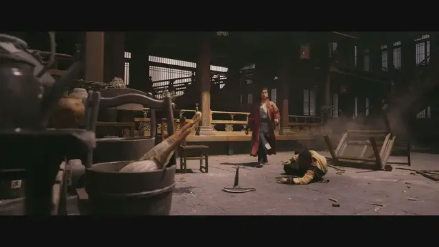 'Video thumbnail for Dog Staff Fight Clip (SAKRA)'