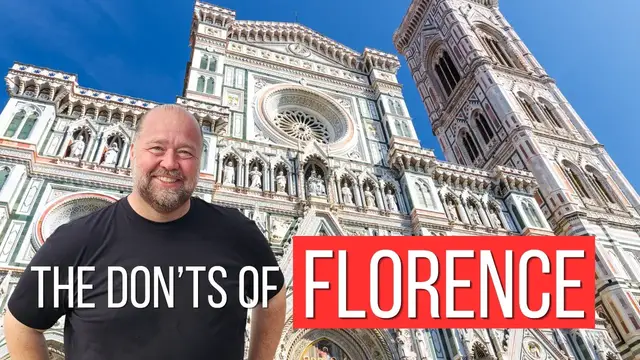 Video thumbnail for The Do's & Don'ts of Visiting Florence, Italy