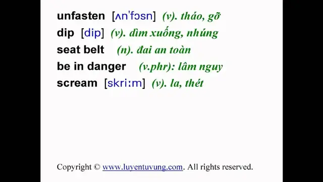 Video thumbnail for Learn English Vocabulary - Grade 10 - Unit 01 - Lesson 03