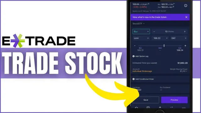 Video thumbnail for How to Buy and Sell Stock on Power Etrade Mobile App