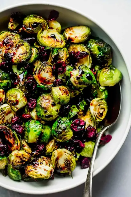 Video thumbnail for Roasted Brussels Sprouts with Balsamic Glaze