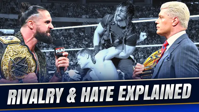 'Video thumbnail for Cody Rhodes and Seth Rollins saga'