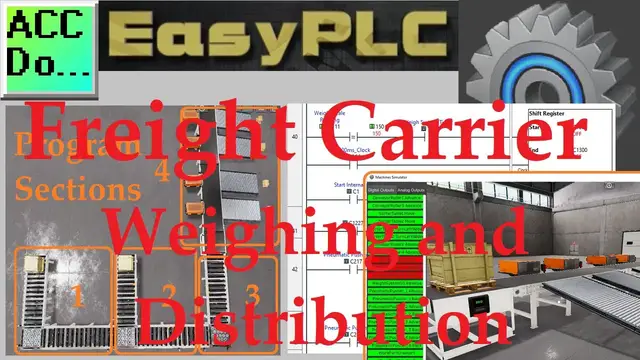 Video thumbnail for Freight Carrier Weighing and Distribution EasyPLC