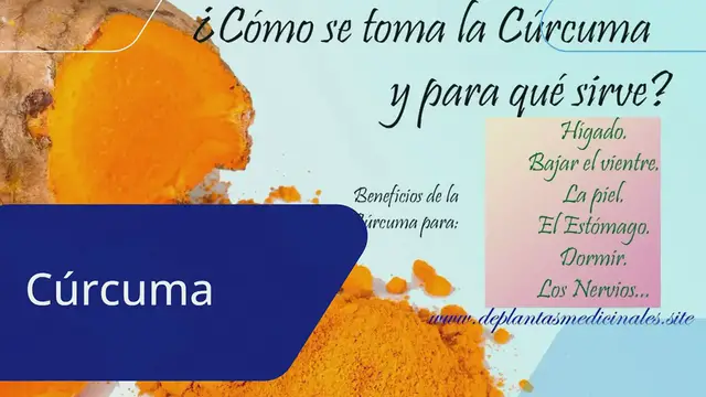 'Video thumbnail for curcuma para que sirve'