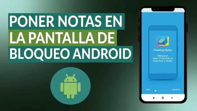 Video thumbnail for Cómo poner notas o recordatorios en la pantalla de bloqueo de mi ANDROID