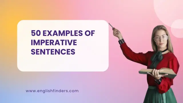 Video thumbnail for 50 Examples of Imperative Sentences | English Finders