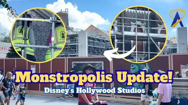 Video thumbnail for Monstropolis Update: Monster Details Appear in New Land at Hollywood Studios