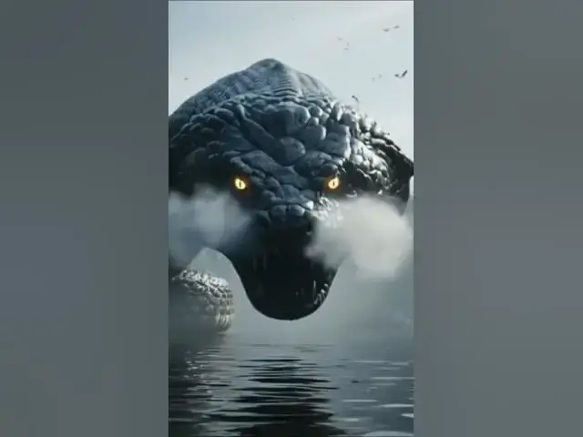 'Video thumbnail for The real owner of the jungle is the giant snake #river #snake #anaconda #snakevideo #amazonia'