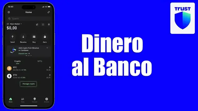 Video thumbnail for ryan scribner espanol: retirar bnb de trust wallet a cuenta bancaria