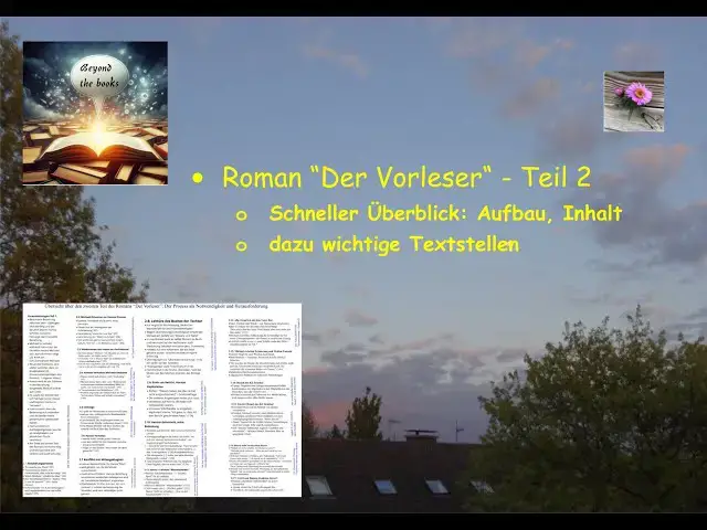 Video thumbnail for Roman "Vorleser", Teil 2 - schneller Überblick: Inhalt, Schlüsselzitate, Interpretationsansätze