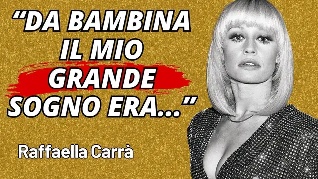 'Video thumbnail for Raffaella Carrà: 10 Frasi Che Hanno Illuminato Il Mondo dello Spettacolo'