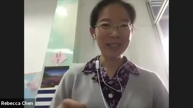 'Video thumbnail for Rebecca Chen's testimonial video Website'