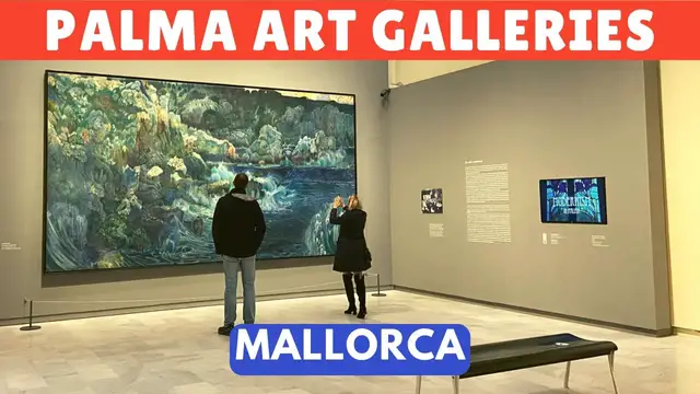 Video thumbnail for Self Guided Art Galleries Walking Tour | Rainy Day Sightseeing | Palma de Mallorca, Spain