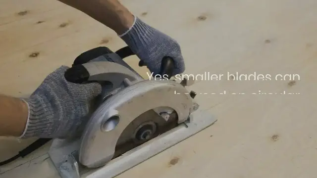 'Video thumbnail for Can I Use a Smaller Blade on My Circular Saw?'