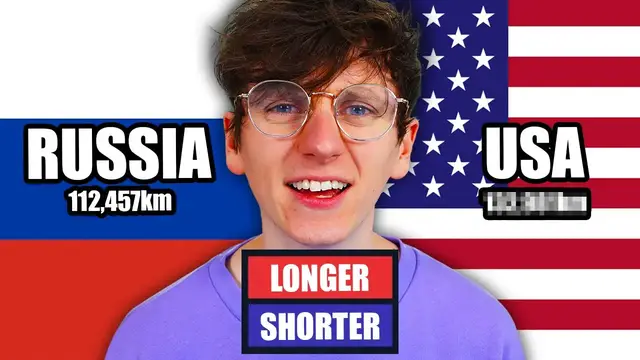 'Video thumbnail for Which Country Coastline is Longer?'