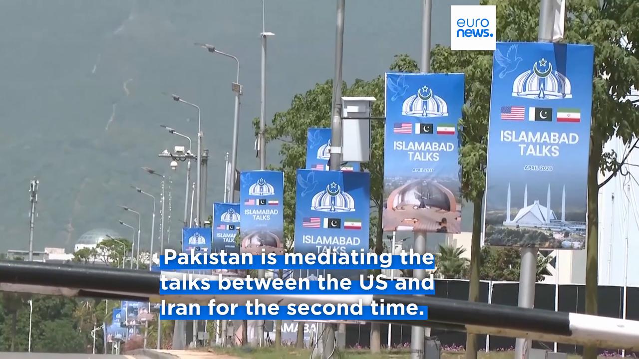 Video thumbnail for Iran’s FM Abbas Araghchi meets with Pakistan officials but rules out direct talks with US