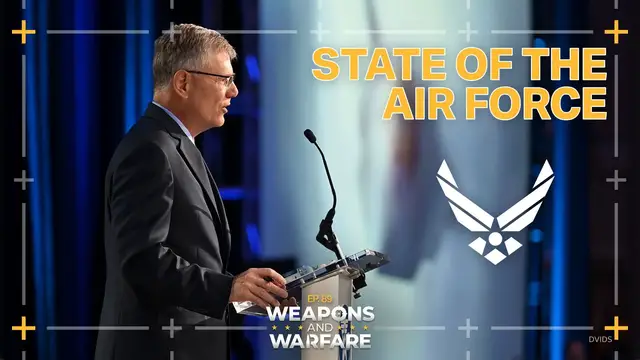 'Video thumbnail for US Air Force leader wants to 'maintain dominance''
