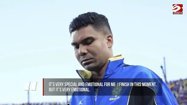 Video thumbnail for Casemiro bids farewell to Manchester United