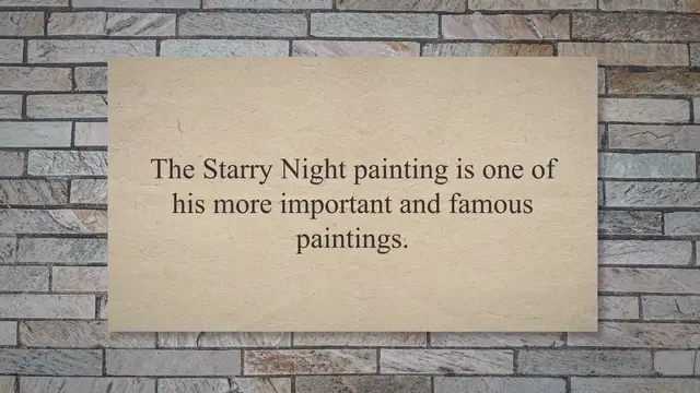 Video thumbnail for The Starry Night Original By Vincent Van Gogh