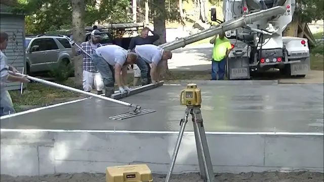Video thumbnail for Beginners Concrete Floor Pour