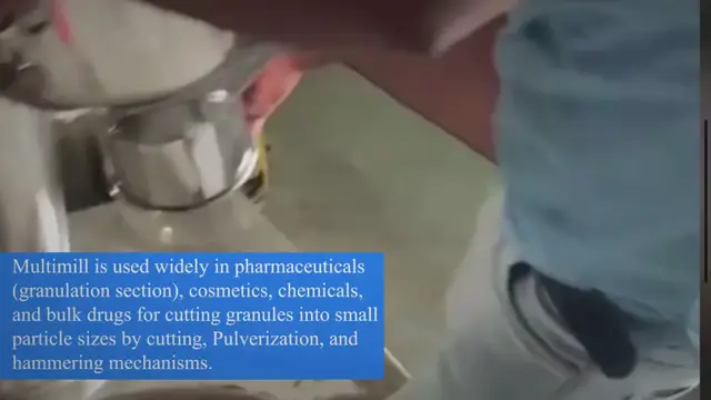 Video thumbnail for Multimill; Working and principle