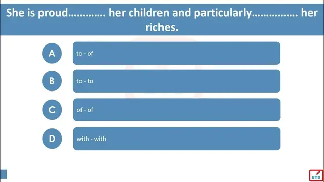 Video thumbnail for English Prepositions Quiz 53