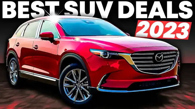Video thumbnail for The 10 Best SUV Lease Deals in January 2023