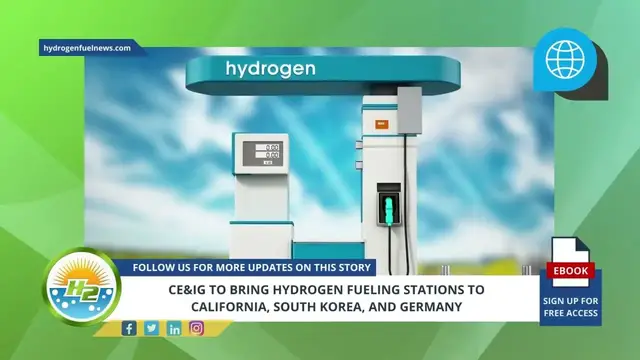 Video thumbnail for CE&IG to bring hydrogen fueling stations to California, South Korea, and Germany