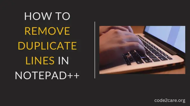 Video thumbnail for How to remove duplicate lines in Notepad++